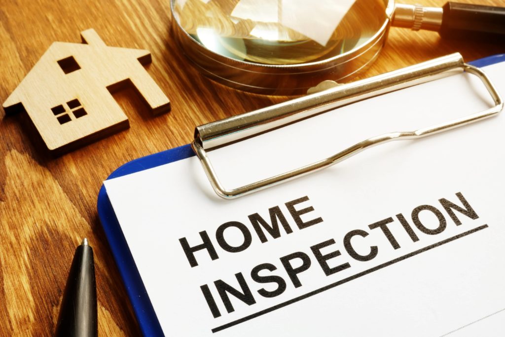 Home inspection paperwork