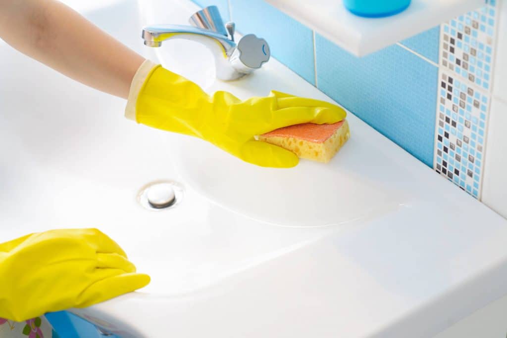 Keep your bathroom clean