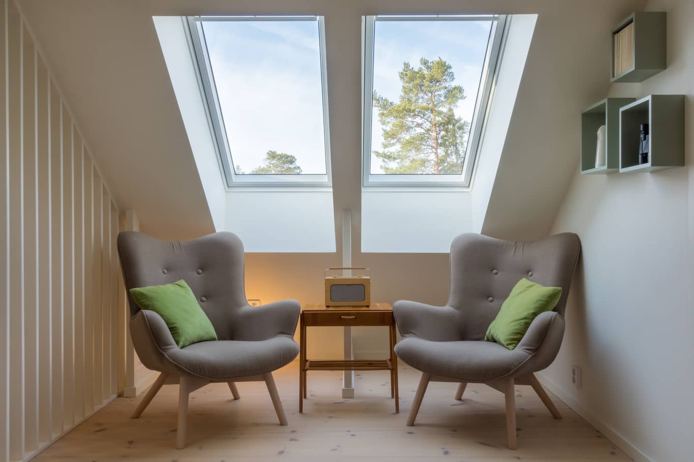 Skylights in a home