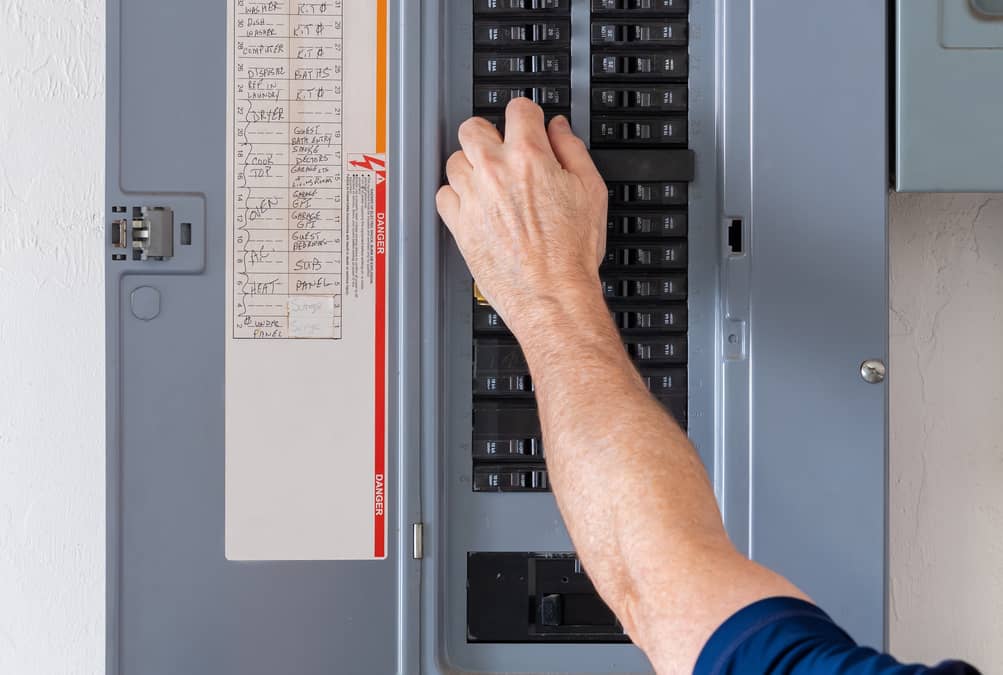 Home inspectors will check your electrical panels for the type of wiring used.