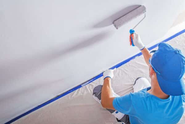 how to protect floor when painting walls