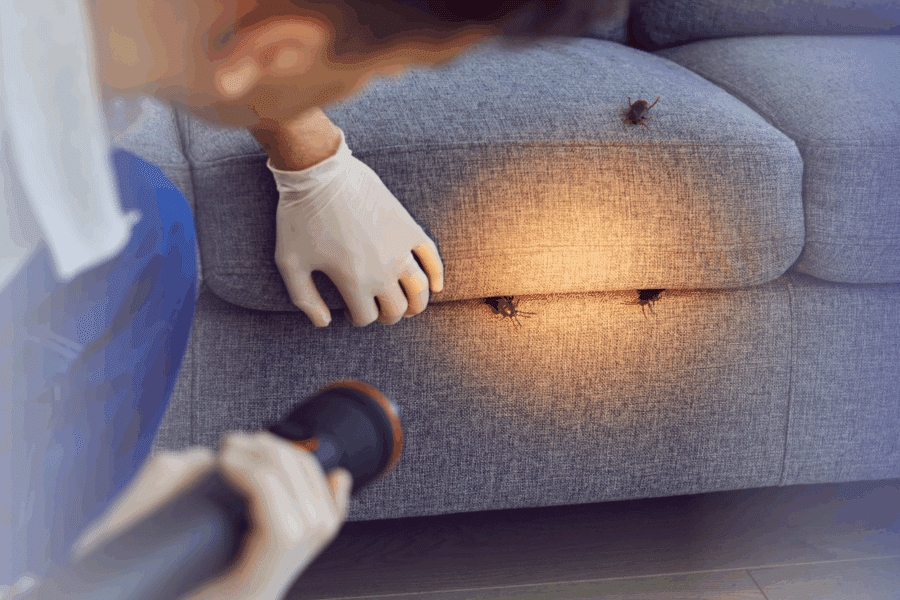 Warning signs of a cockroach infestation