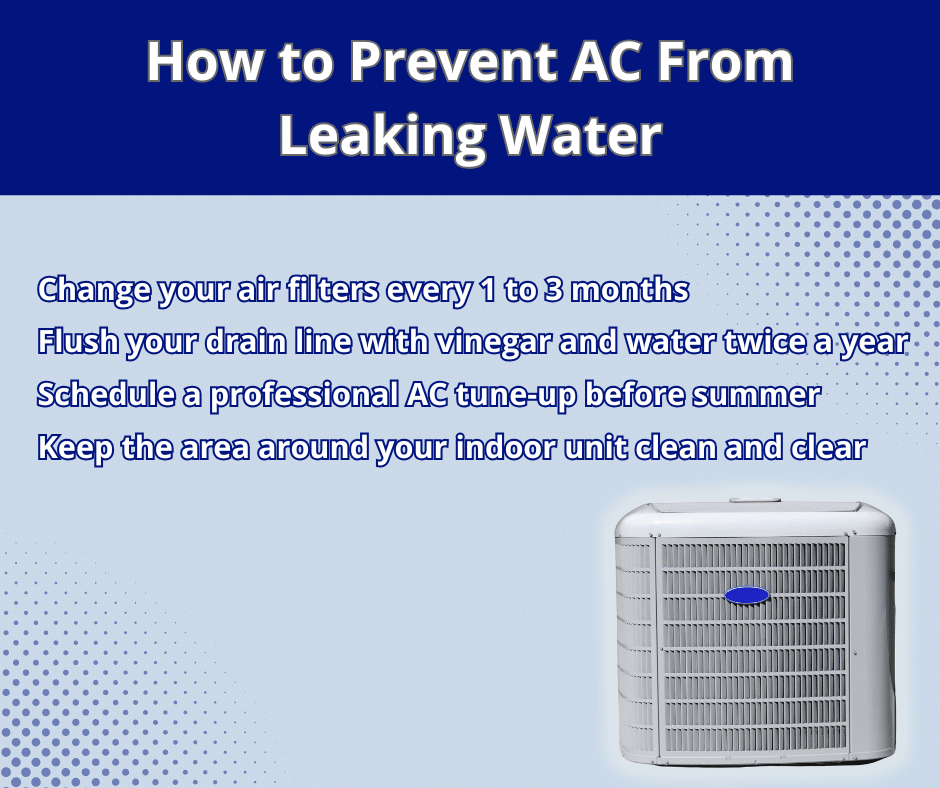 why is my ac leaking water and prevention tips