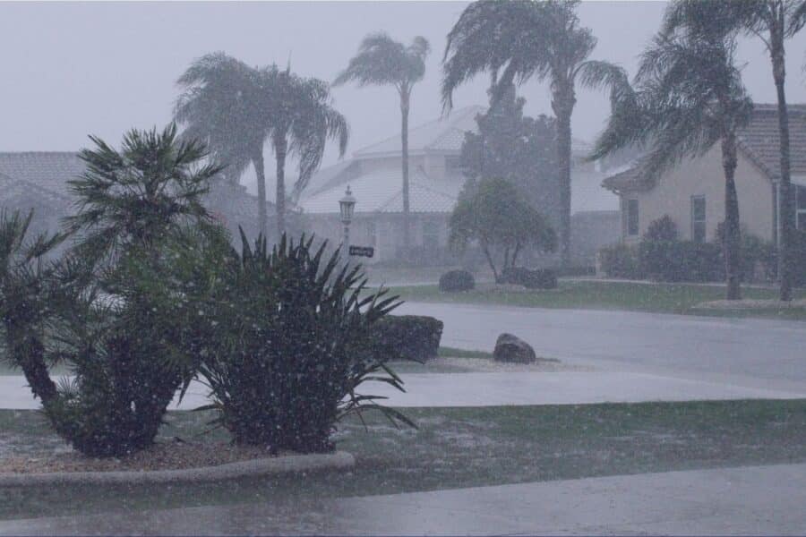 hurricane winds in florida